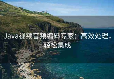 Java视频音频编码专家：高效处理，轻松集成
