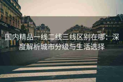 国内精品一线二线三线区别在哪：深度解析城市分级与生活选择