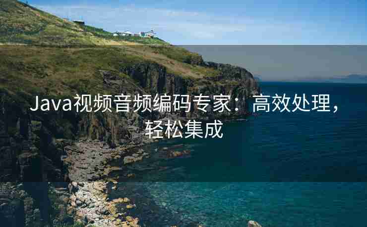 Java视频音频编码专家：高效处理，轻松集成