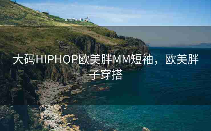 大码HIPHOP欧美胖MM短袖，欧美胖子穿搭