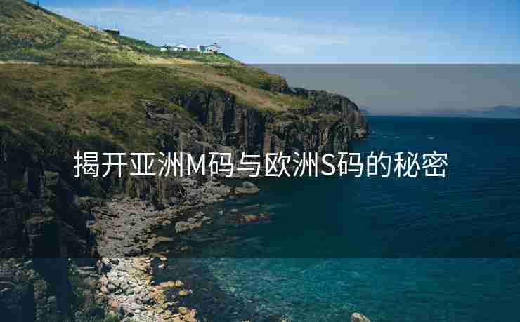 揭开亚洲M码与欧洲S码的秘密